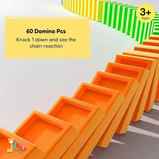 🚂 Train Toy Domino Set for Kids with Sound Effects