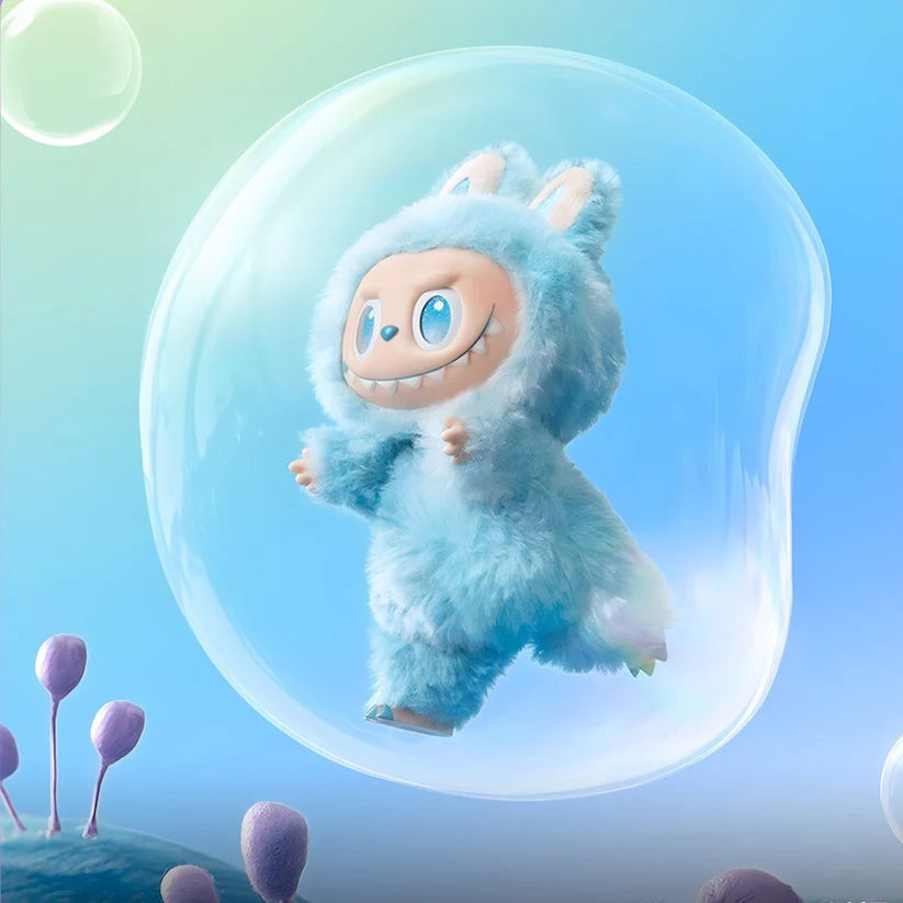 Labubu Toy Cartoon Keychain with Hook