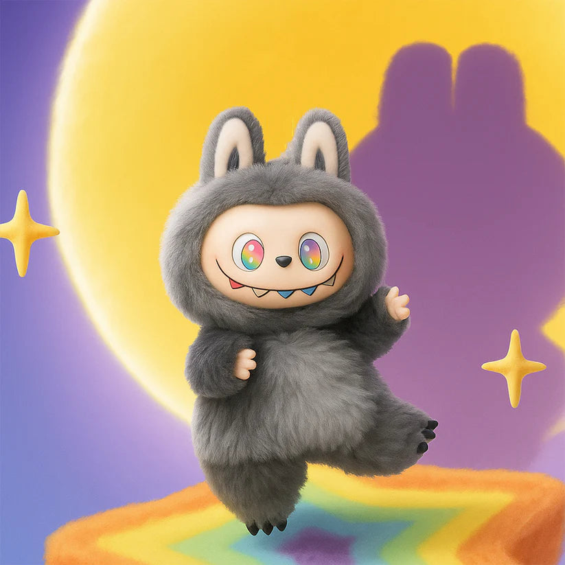 Labubu Toy Cartoon Keychain with Hook