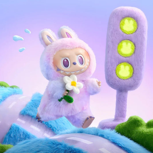 Labubu Toy Cartoon Keychain with Hook